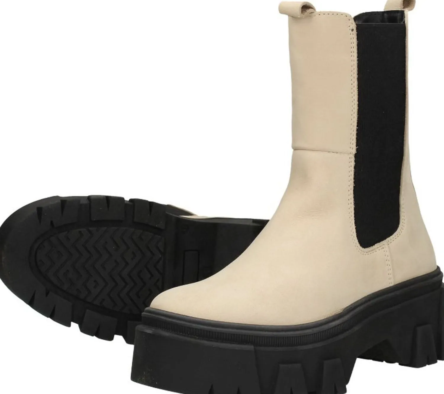Ps. Poelman Chelsea boots Beige New
