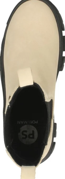 Ps. Poelman Chelsea boots Beige New
