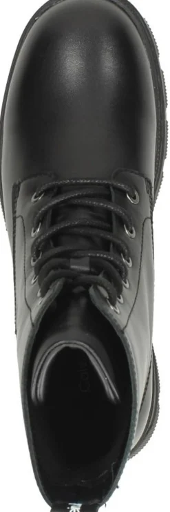 Calvin Klein Chunky Combat Laceup Boot Zwart New