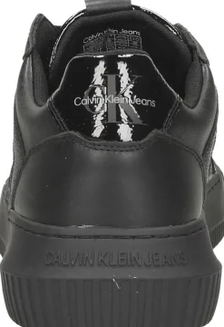 Calvin Klein Chunky Cupsole LTH-PU Mono Zwart Discount