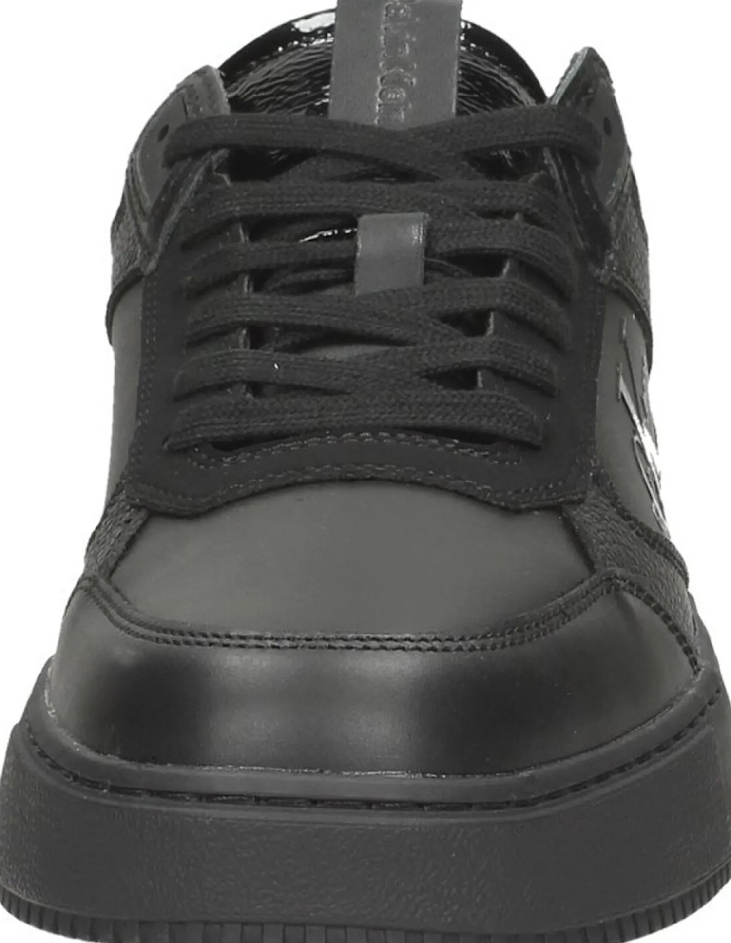 Calvin Klein Chunky Cupsole LTH-PU Mono Zwart Discount