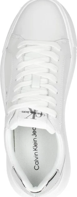 Calvin Klein Chunky Cupsole Mono Lth WN Wit Hot