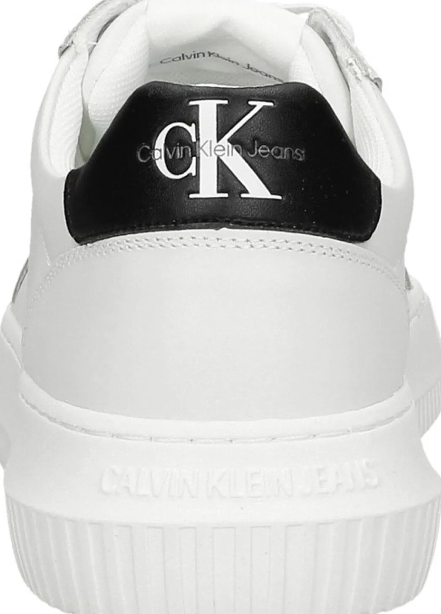Calvin Klein Chunky Cupsole Monologo Wit Discount