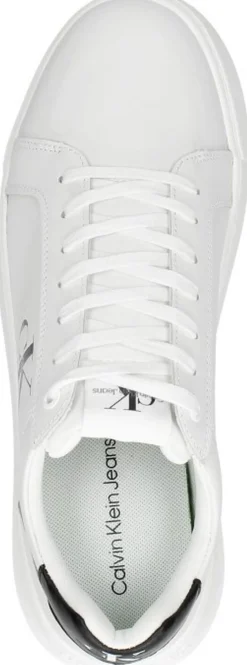 Calvin Klein Chunky Cupsole Monologo Wit Discount