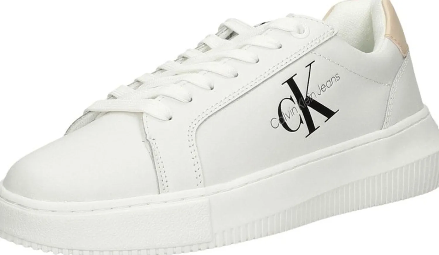Calvin Klein Chunky Cupsole Monologo W Wit Hot