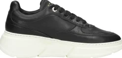 Tommy Hilfiger Chunky Leather Sneaker Zwart Outlet