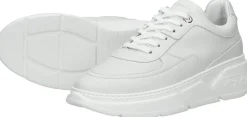 Tommy Hilfiger Chunky Leather Sneaker Wit Clearance