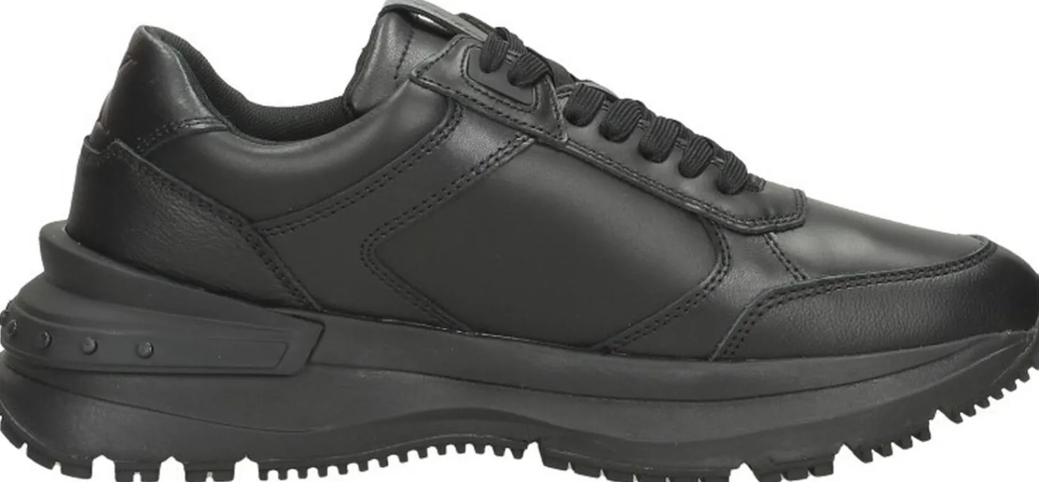 Calvin Klein Chunky Runn Laceup Low LTH-Nappa Zwart Best