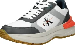Calvin Klein Chunky Runn Laceup Low LTH-Nappa Grijs Online