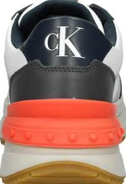 Calvin Klein Chunky Runn Laceup Low LTH-Nappa Grijs Online