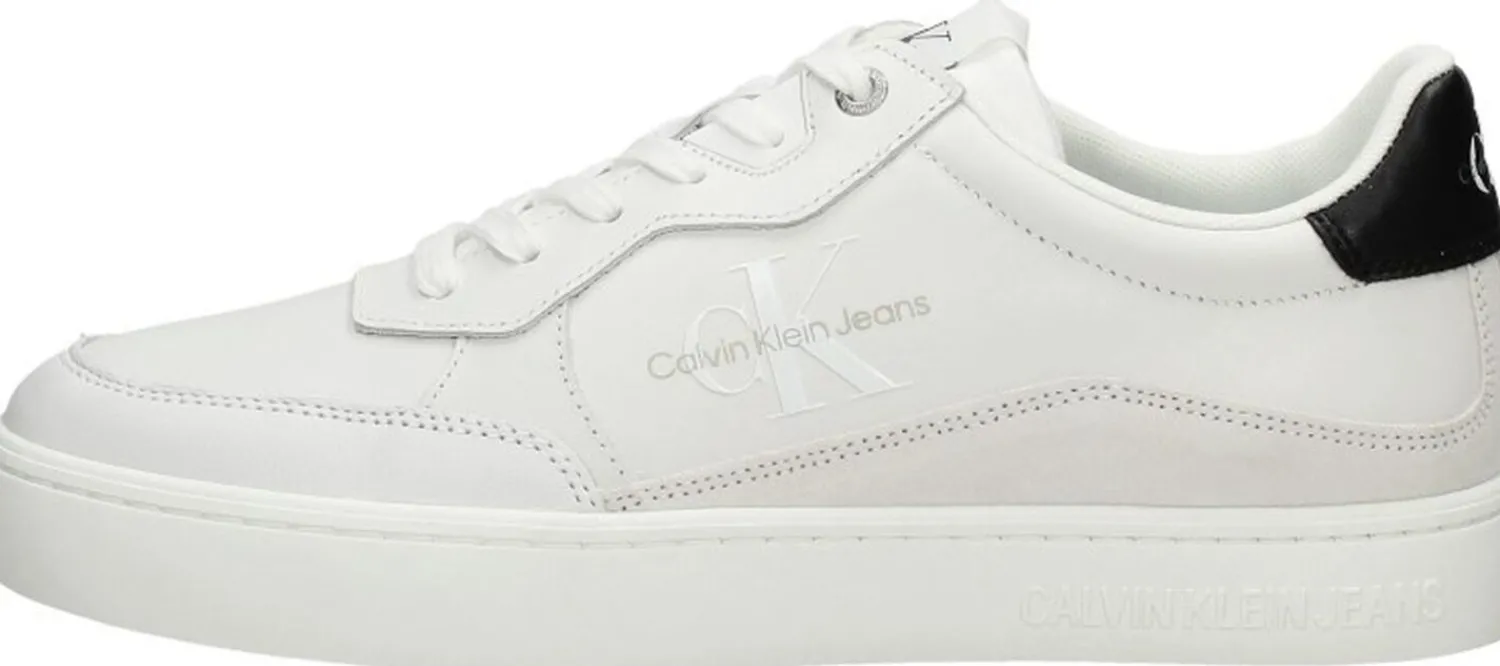 Calvin Klein Classic Cupsole LTH-SU Mono Wit Hot