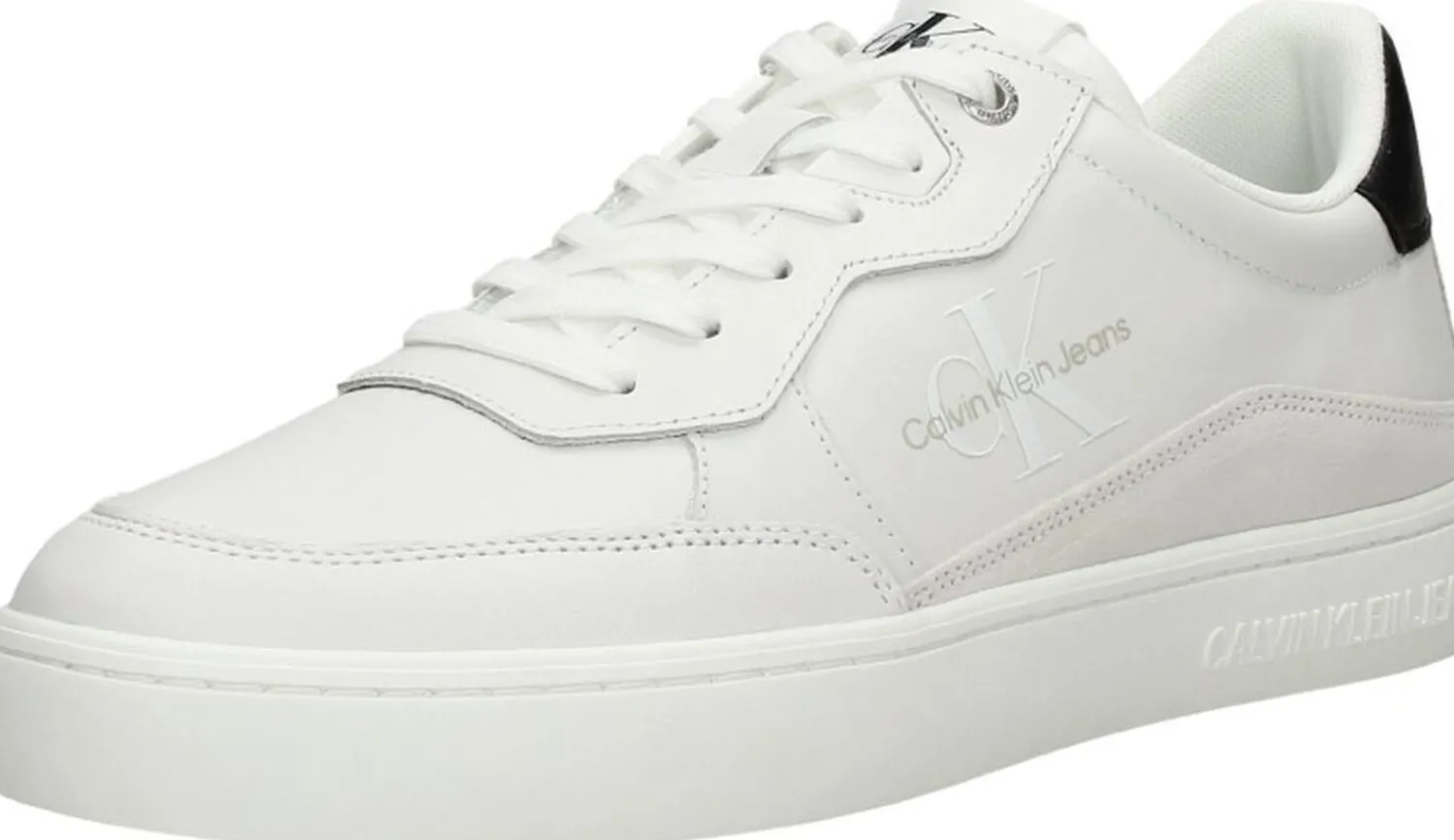 Calvin Klein Classic Cupsole LTH-SU Mono Wit Hot
