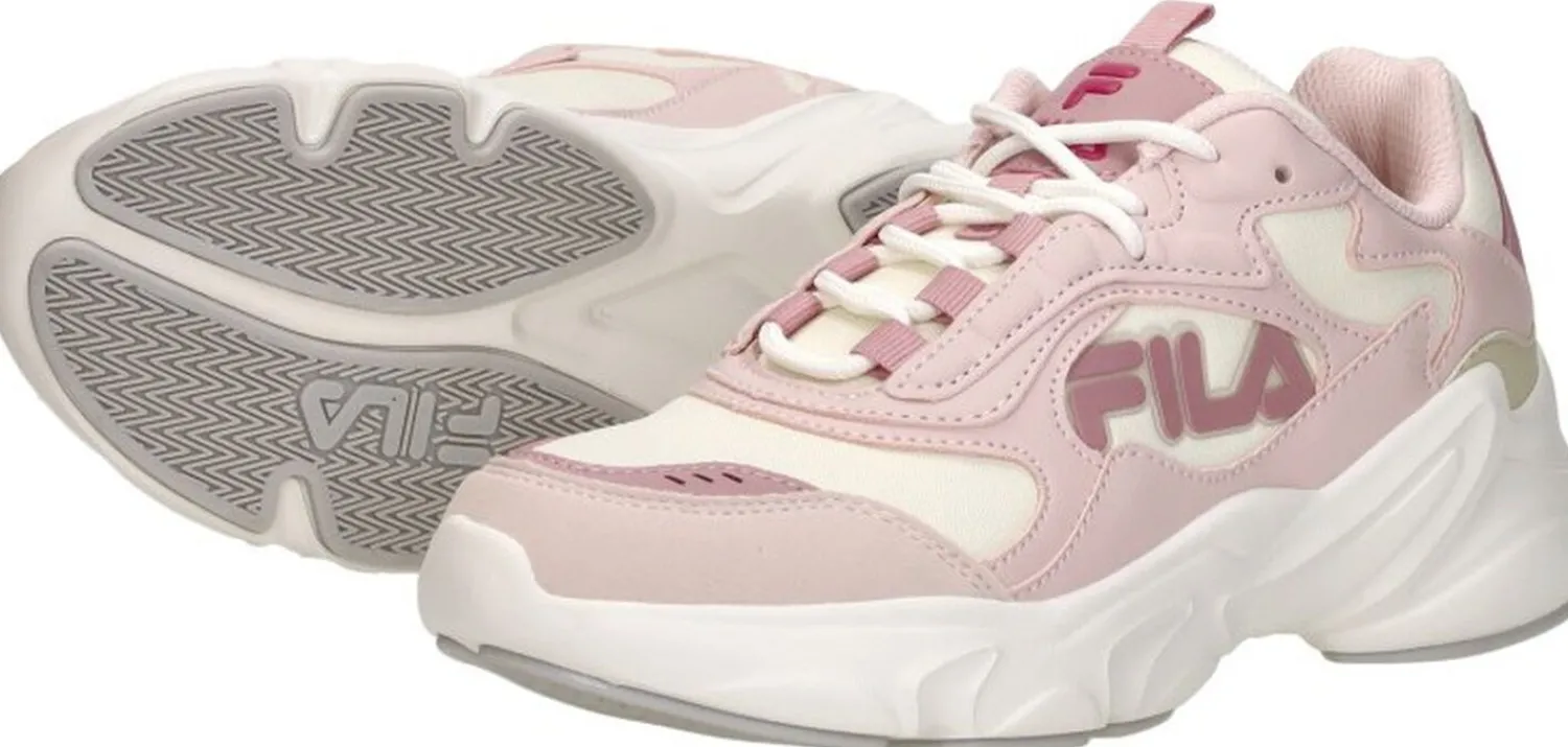 Fila Collene Logo Teens Roze New