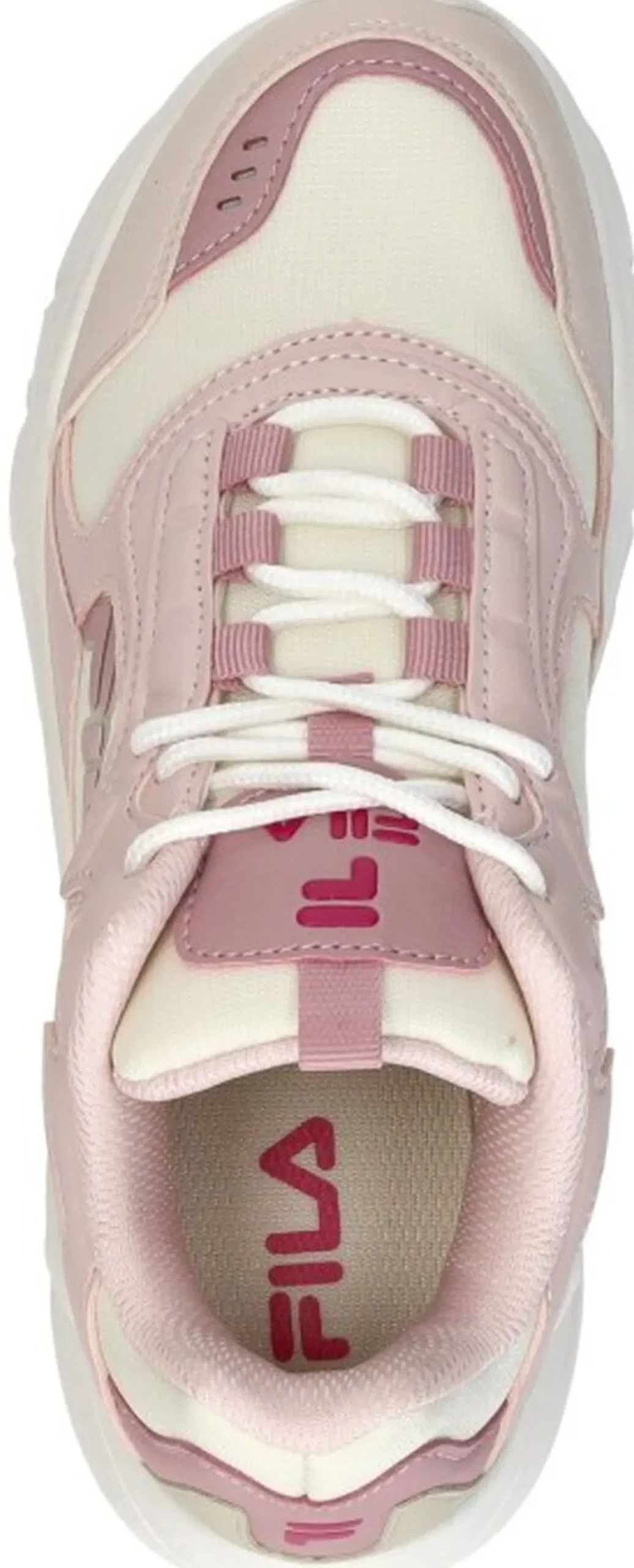 Fila Collene Logo Teens Roze New