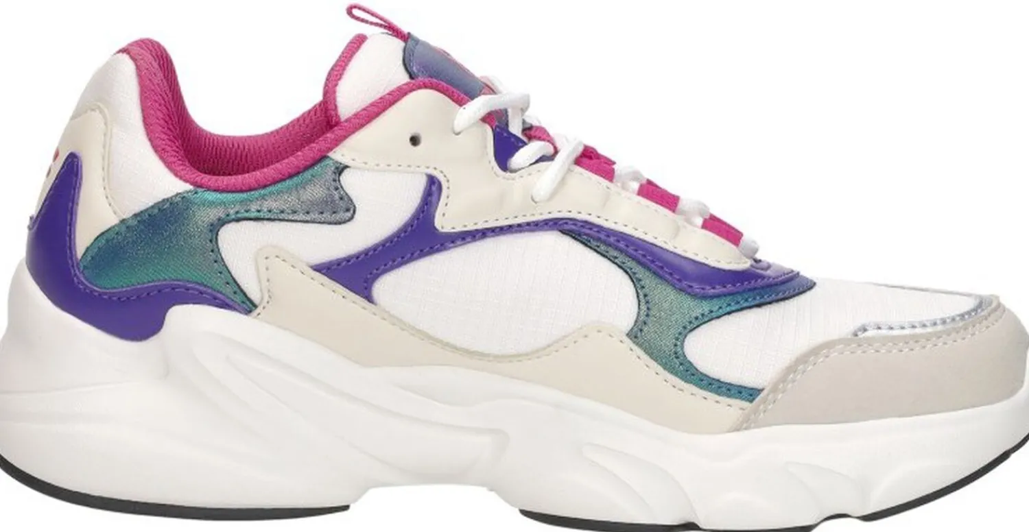 Fila Collene Logo Teens Beige Discount