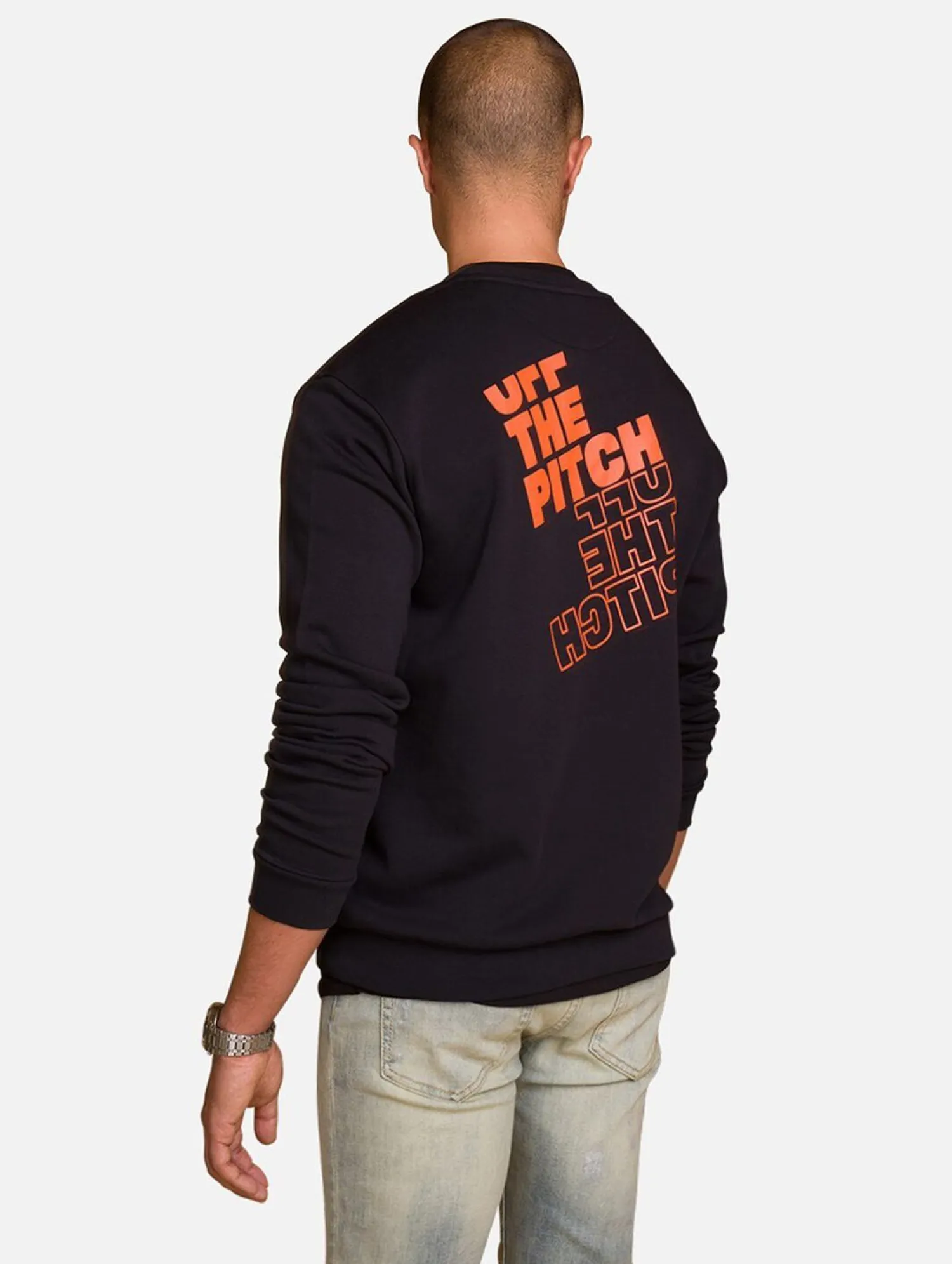 Off The Pitch Corporate Crew Zwart Discount