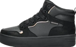 Skechers Court High Zwart Hot