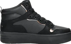 Skechers Court High Zwart Hot