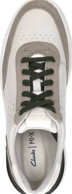 Clarks Court Lite Tor Gebroken wit Sale