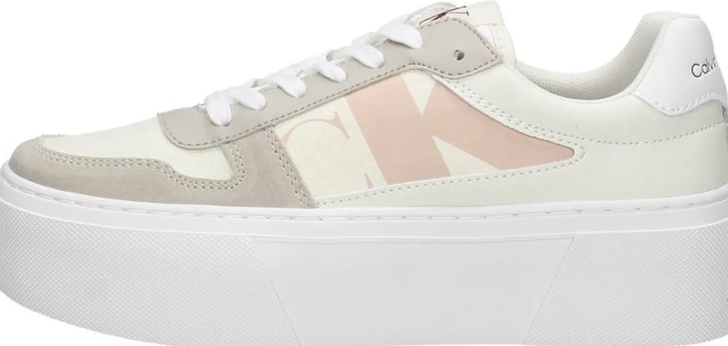 Calvin Klein Cupsole Flatform Mix Lth WN Wit Hot