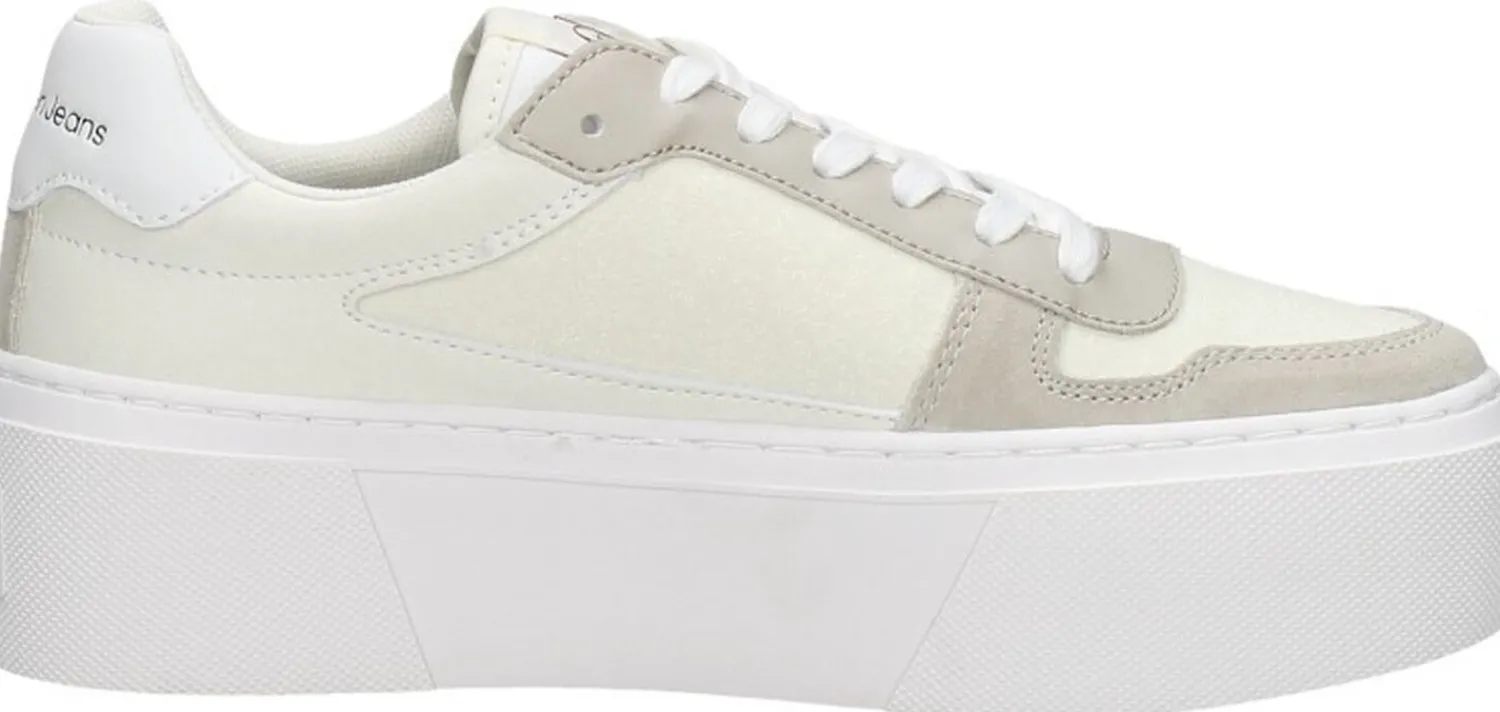 Calvin Klein Cupsole Flatform Mix Lth WN Wit Hot