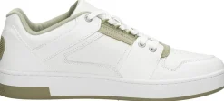Calvin Klein Cupsole Laceup Basket Low LTH Wit Best