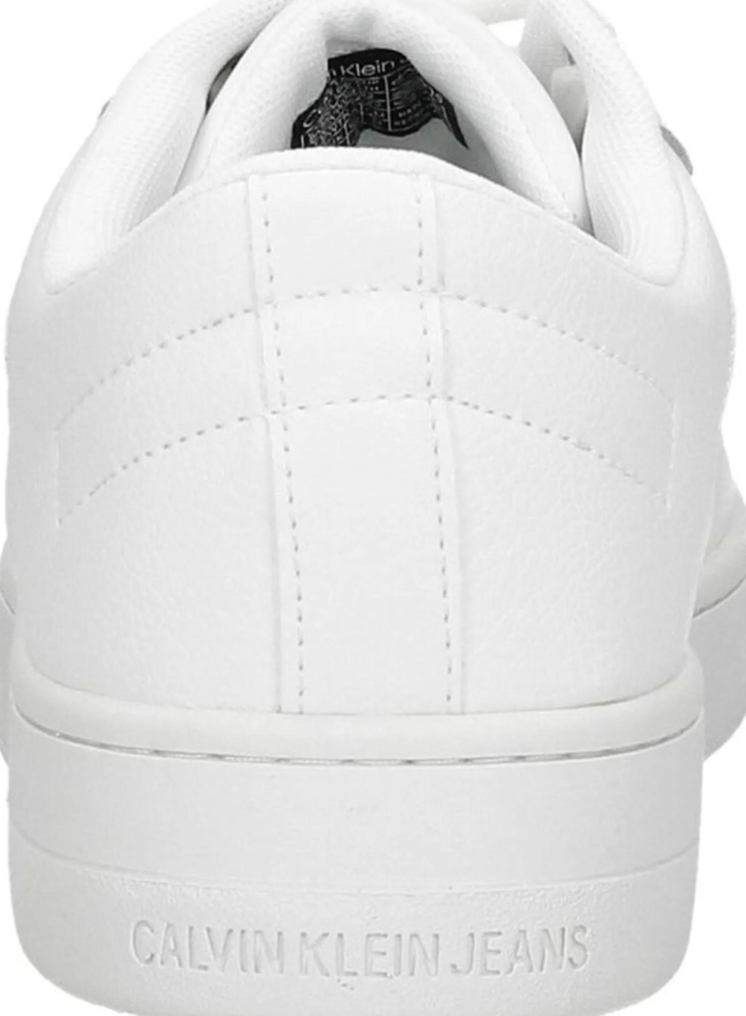 Calvin Klein Cupsole Laceup Basket Low LTH Wit Best