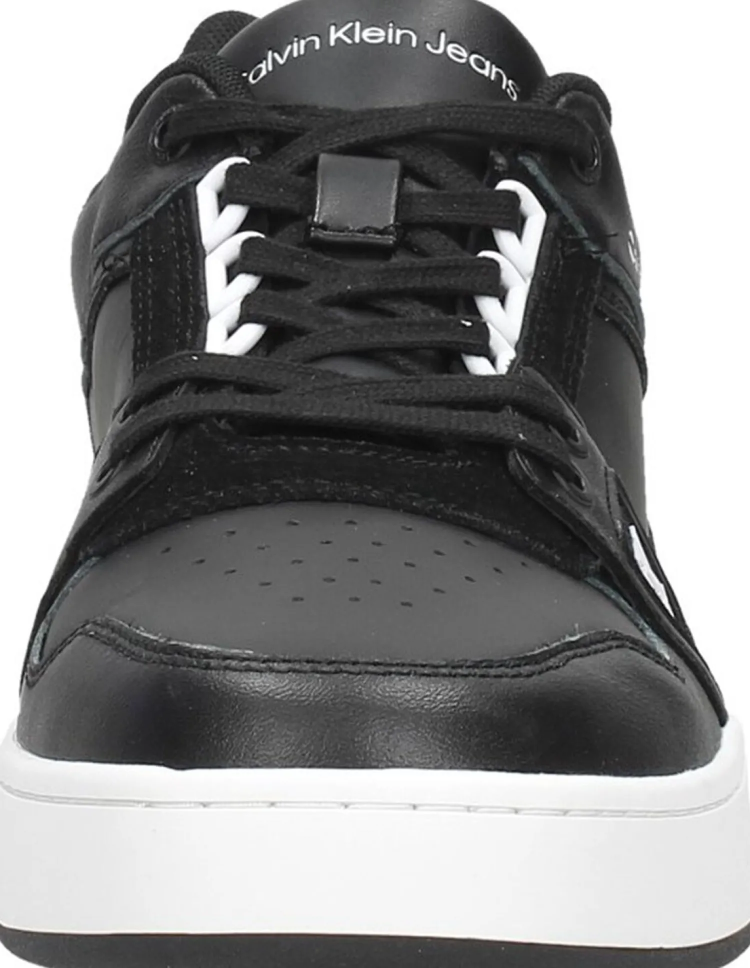 Calvin Klein Cupsole Laceup Basket Low LTH Zwart Fashion