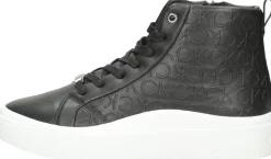 Calvin Klein Cupsole Wave High Top Zwart Sale