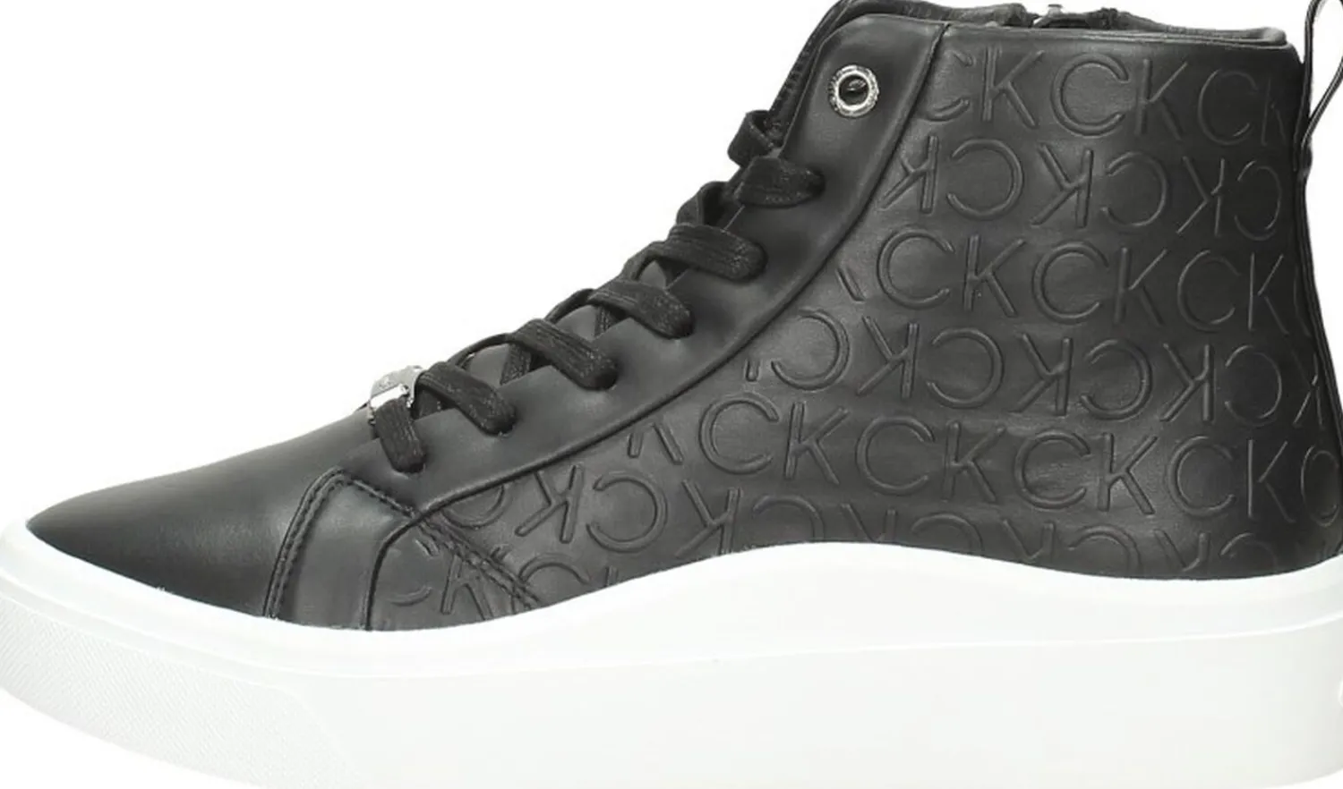 Calvin Klein Cupsole Wave High Top Zwart Sale