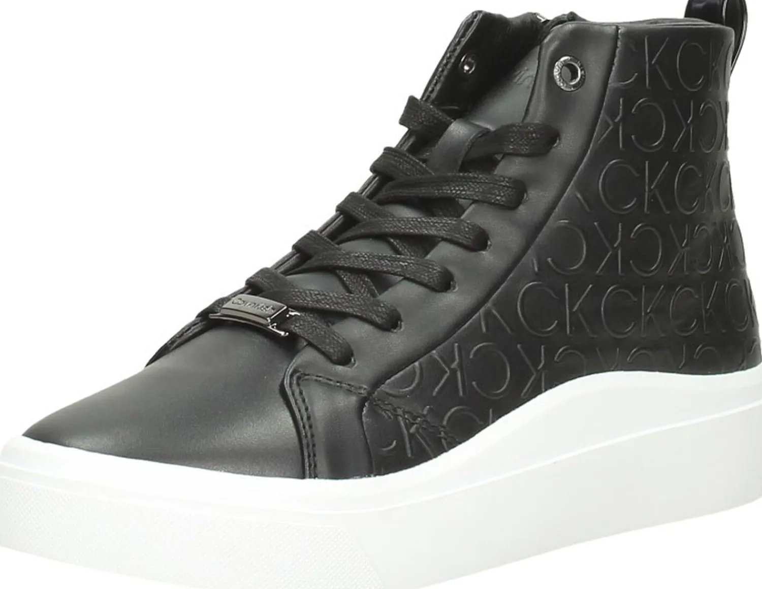 Calvin Klein Cupsole Wave High Top Zwart Sale