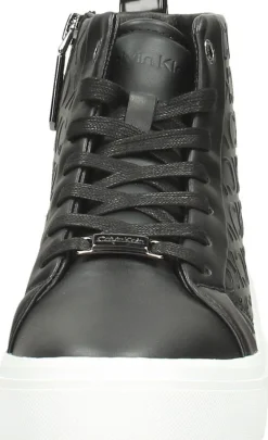 Calvin Klein Cupsole Wave High Top Zwart Sale