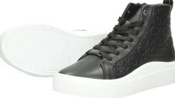 Calvin Klein Cupsole Wave High Top Zwart Sale