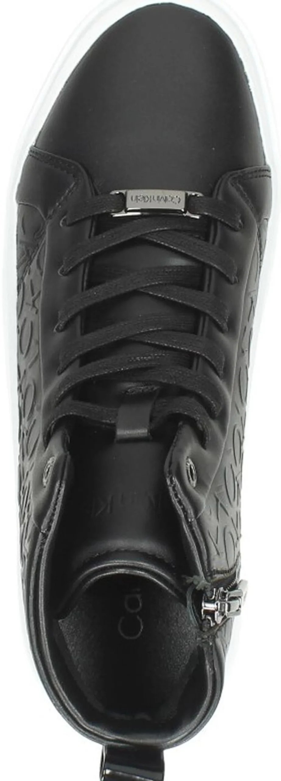 Calvin Klein Cupsole Wave High Top Zwart Sale