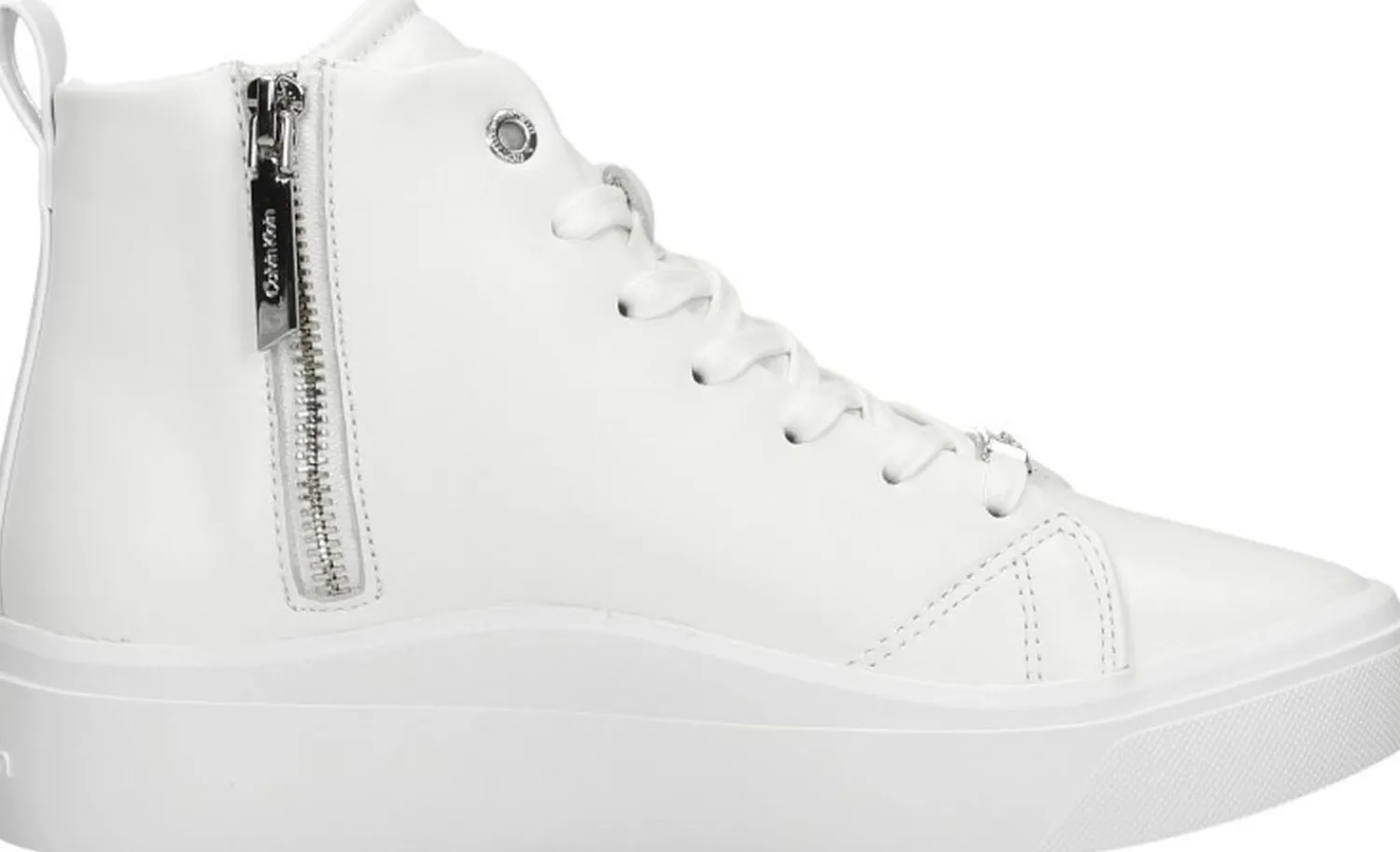 Calvin Klein Cupsole Wave High Top Wit Sale