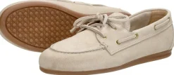 Shoecolate Dames bootschoen Gebroken wit Fashion