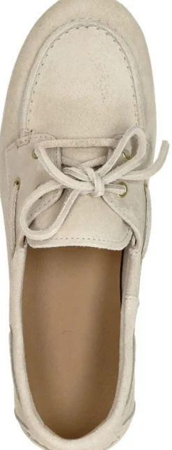 Shoecolate Dames bootschoen Gebroken wit Fashion