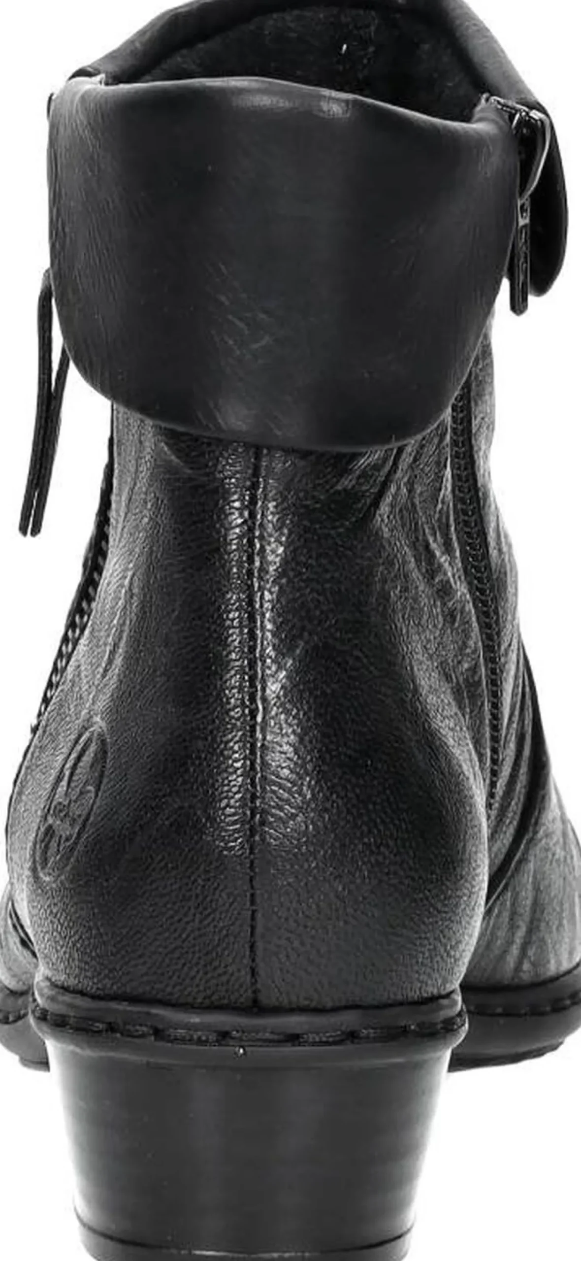 Rieker Dames enkellaarsjes Zwart Outlet