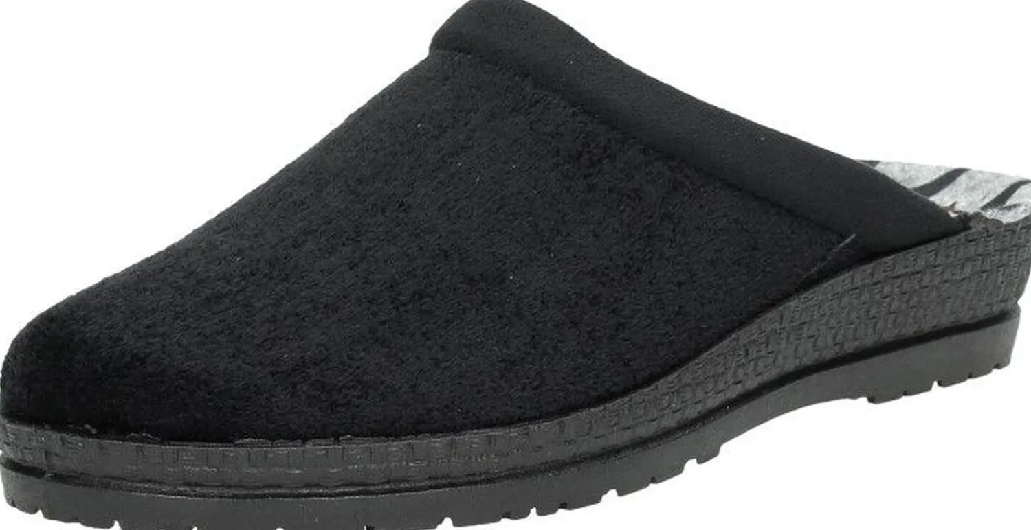 Rohde Dames pantoffels Zwart Fashion