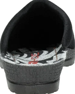 Rohde Dames pantoffels Zwart Fashion