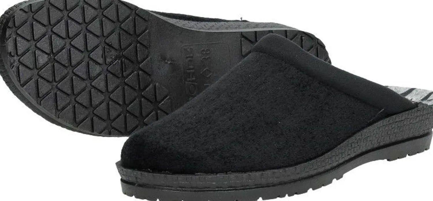 Rohde Dames pantoffels Zwart Fashion