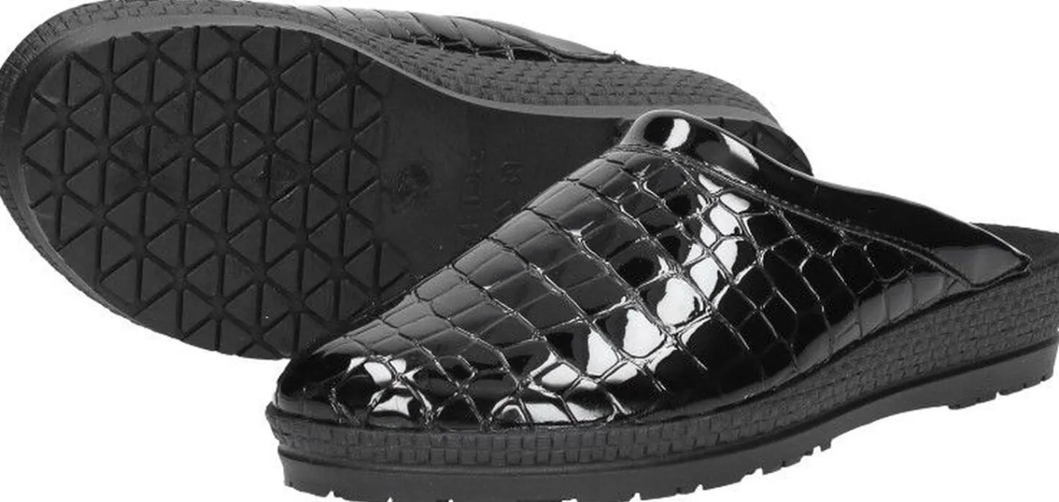 Rohde Dames pantoffels Zwart Online