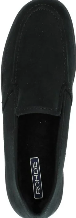 Rohde Dames pantoffels Zwart Clearance