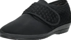 Comfort Plus Dames pantoffels met stretch Zwart Best