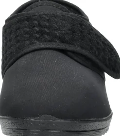 Comfort Plus Dames pantoffels met stretch Zwart Best