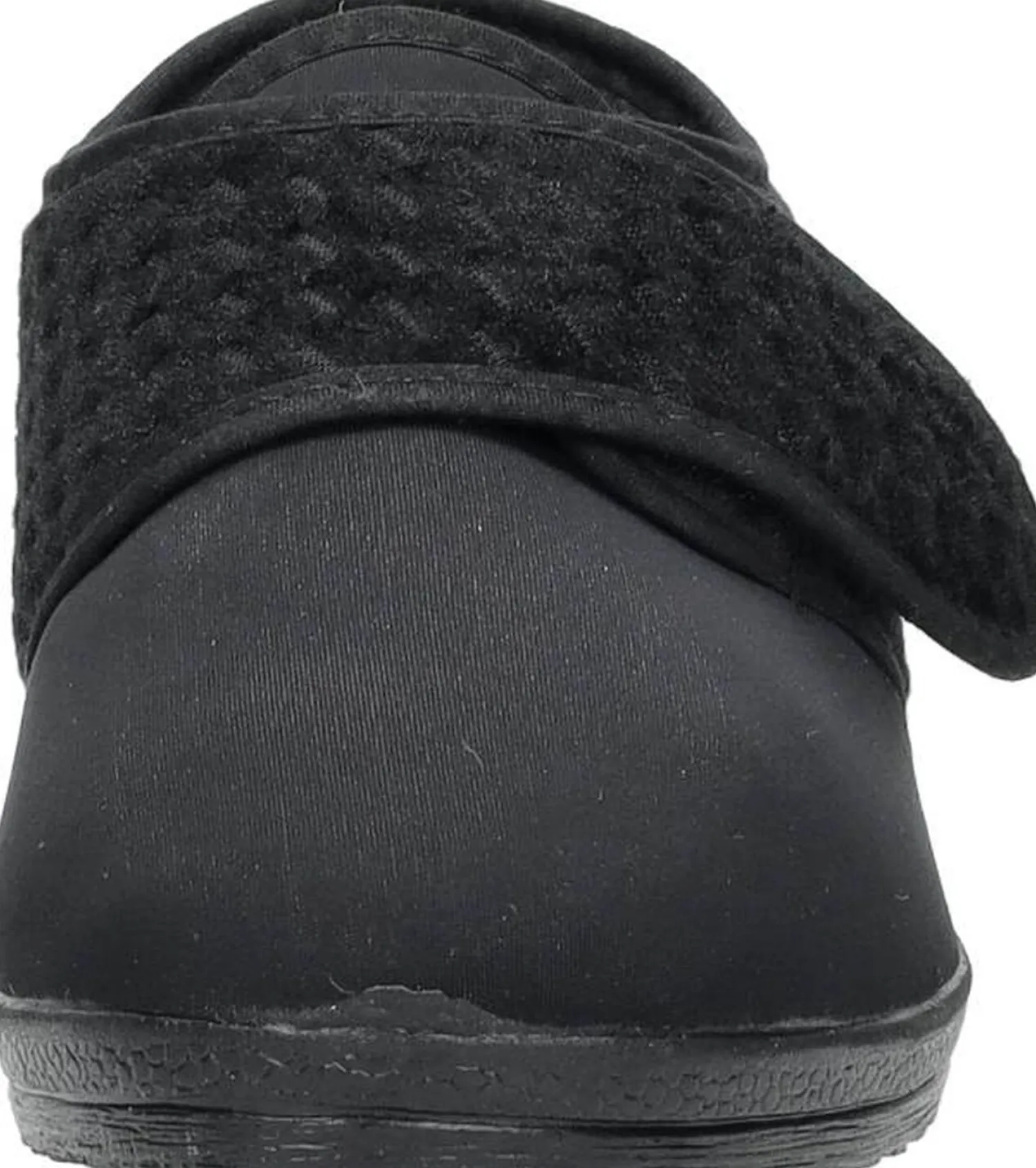 Comfort Plus Dames pantoffels met stretch Zwart Best