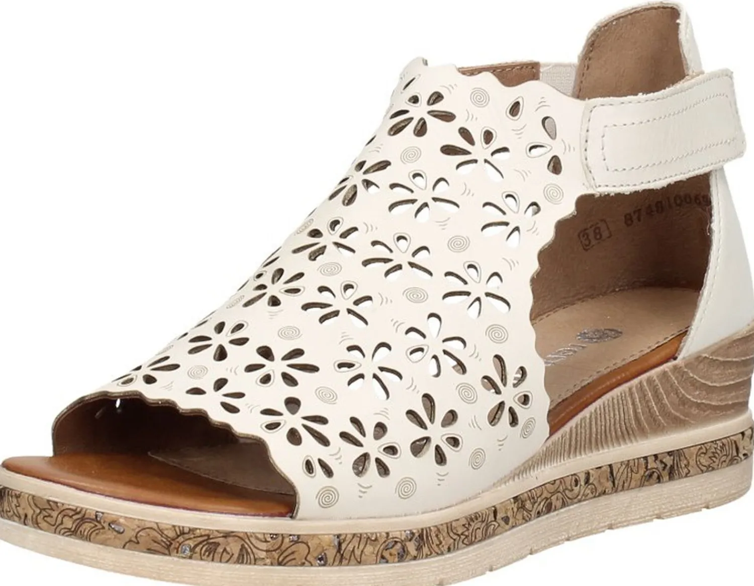Remonte Dames sandalen Gebroken wit Discount
