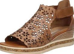Remonte Dames sandalen Cognac Fashion