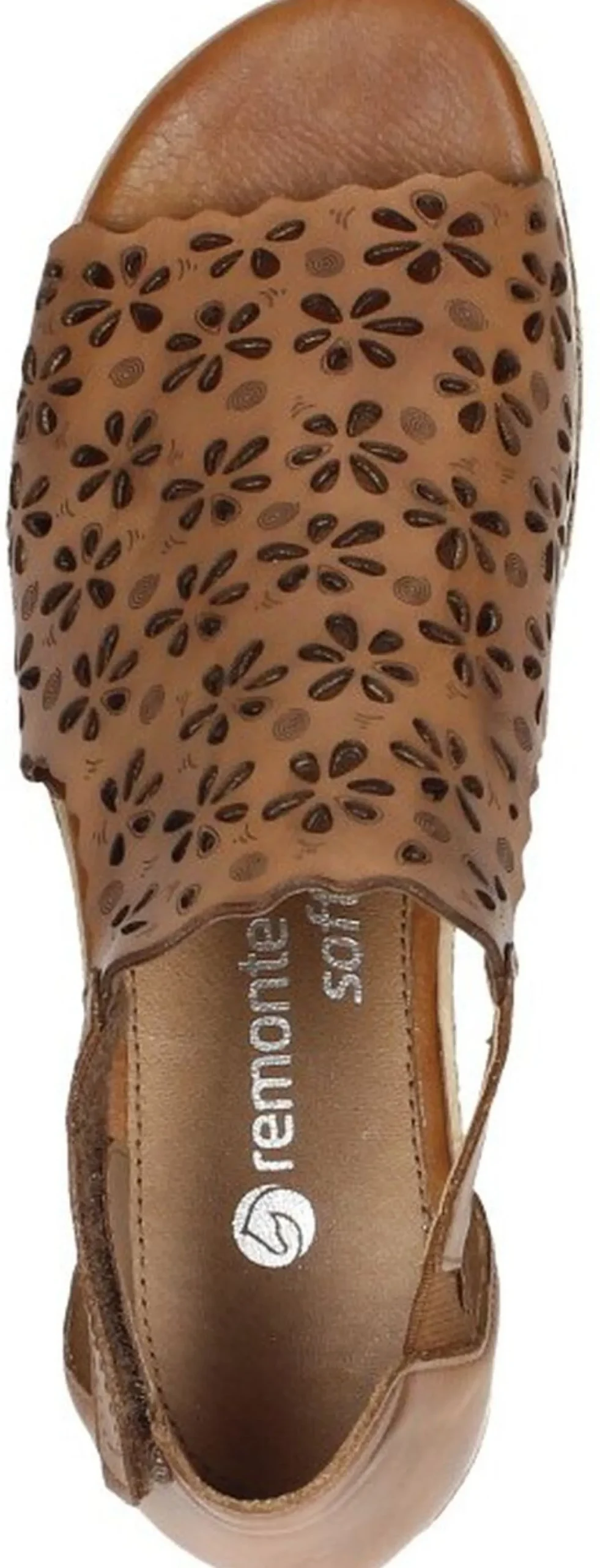 Remonte Dames sandalen Cognac Fashion