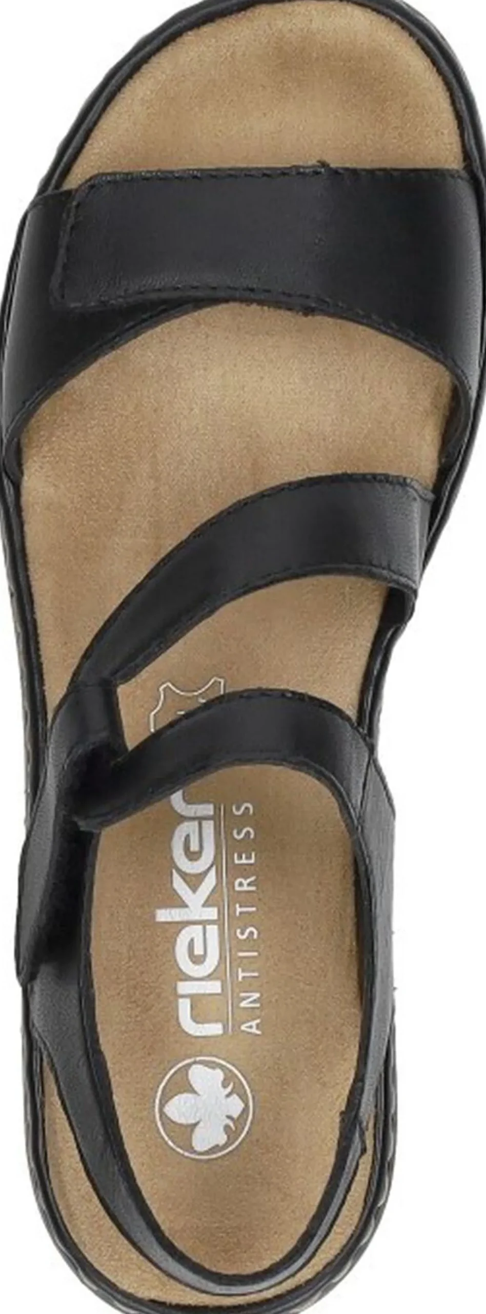 Rieker Dames sandalen Zwart Outlet